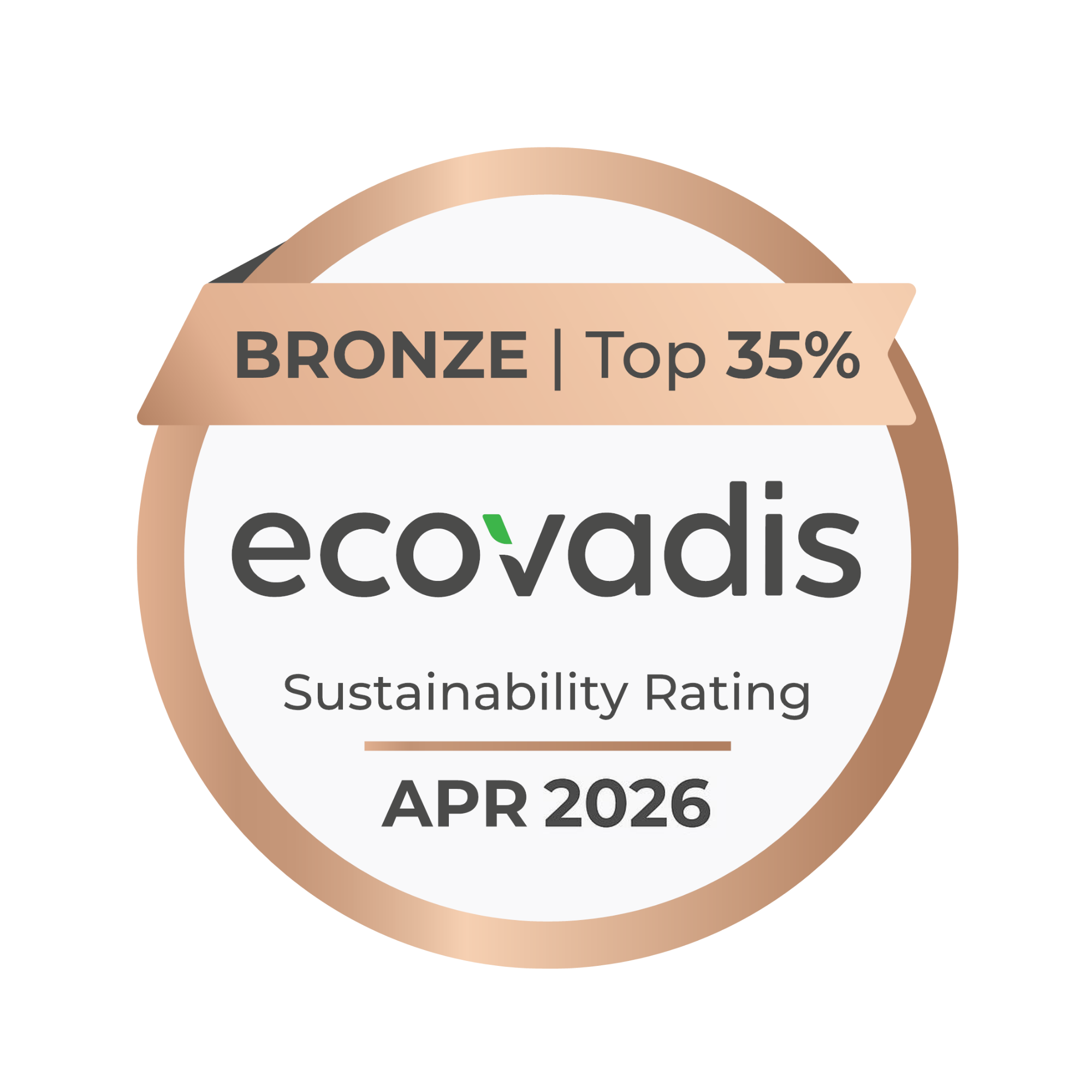 EcoVadis Bronze Medal — Rena-Pol 2026